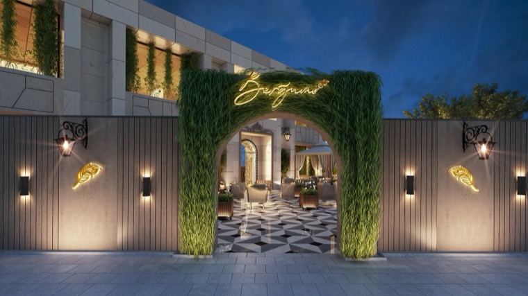 Bergamo Restaurant, Restaurant and rooftop dining