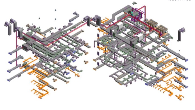 HVAC BIM model